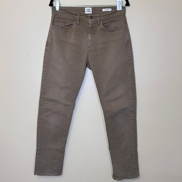 Flint and Tinder Tapered Fit Chino Pants - Men's Size 30*30 - Tan